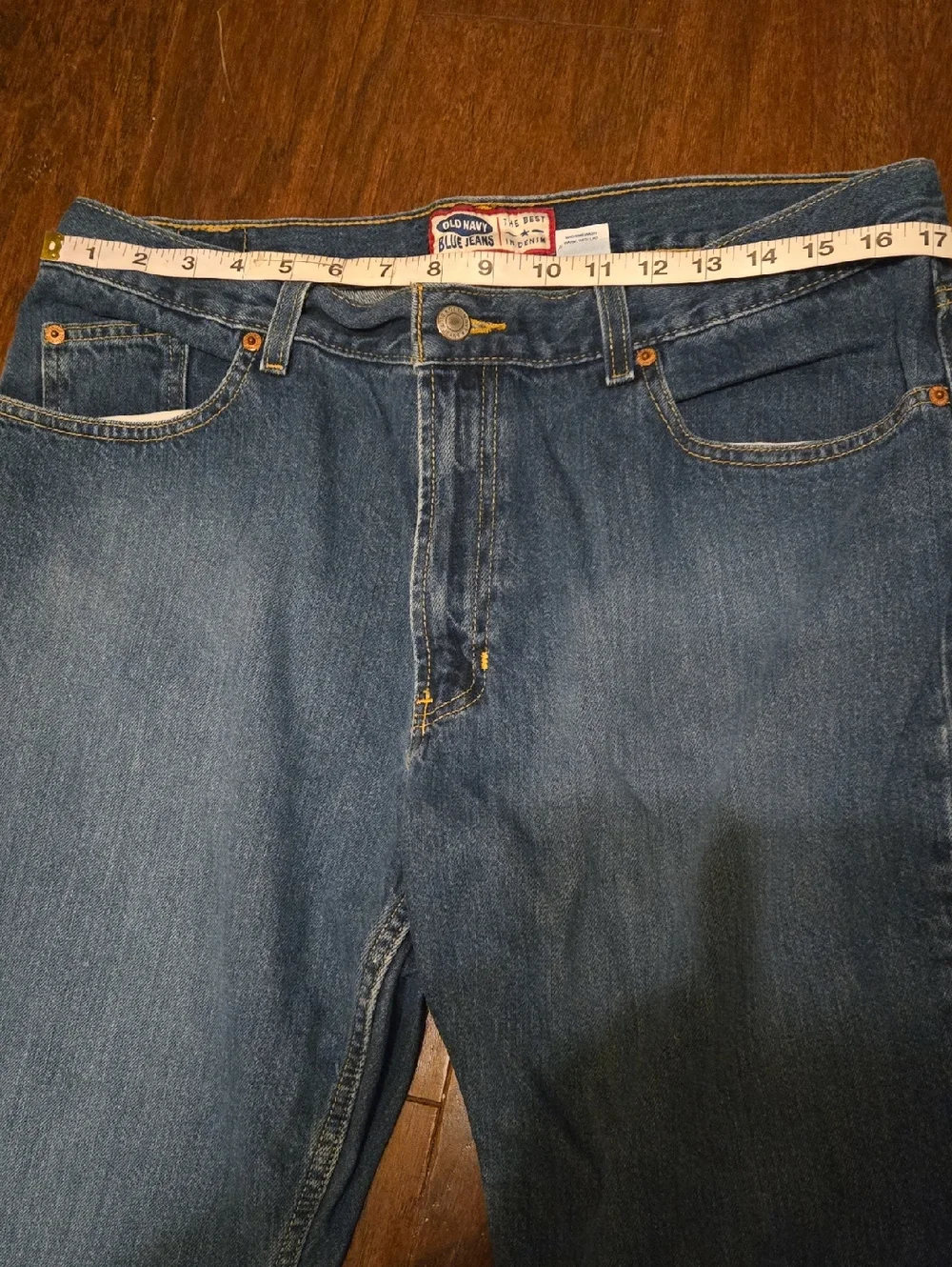 Old Navy Blue Boot Cute Jeans Size 16